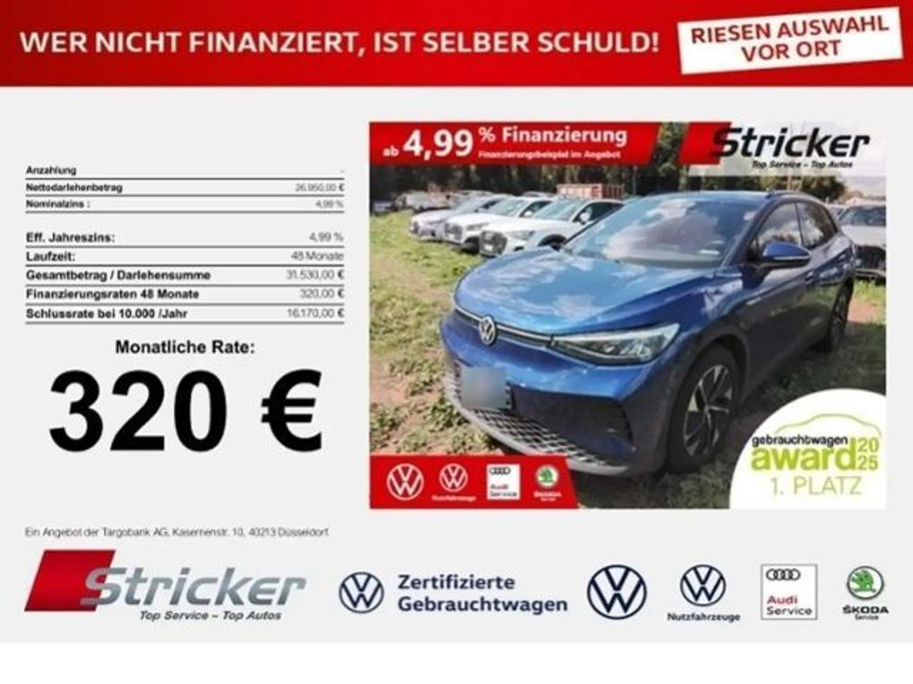 Volkswagen ID.4 2022 Elektrisch
