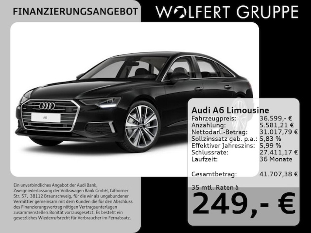 Audi A6 2022 Benzine