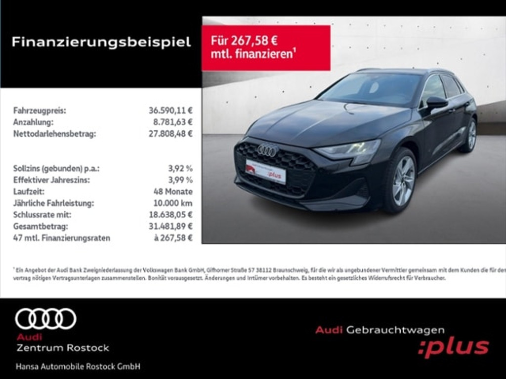 Audi A3 2025 Benzine