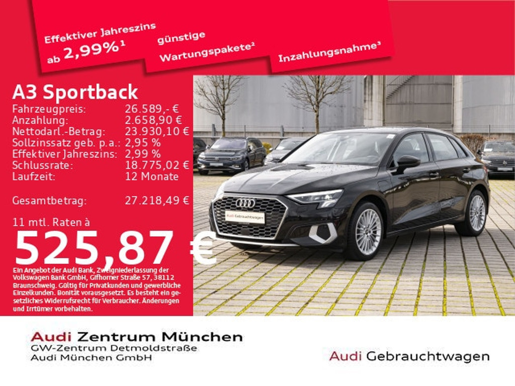 Audi A3 2022 Hybride Benzine