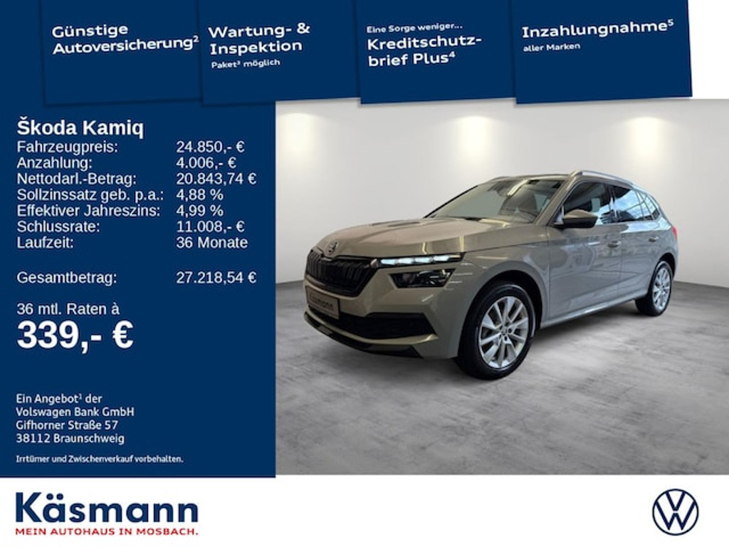 Skoda Kamiq 2021 Benzine