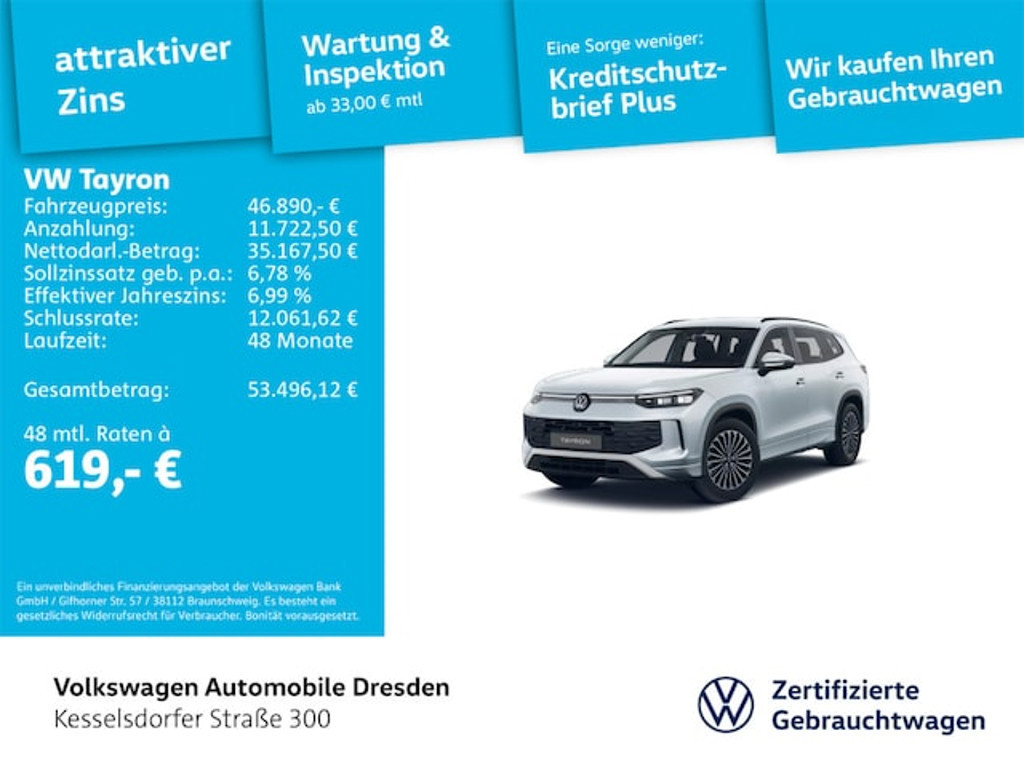 Volkswagen Tayron 2025 Diesel