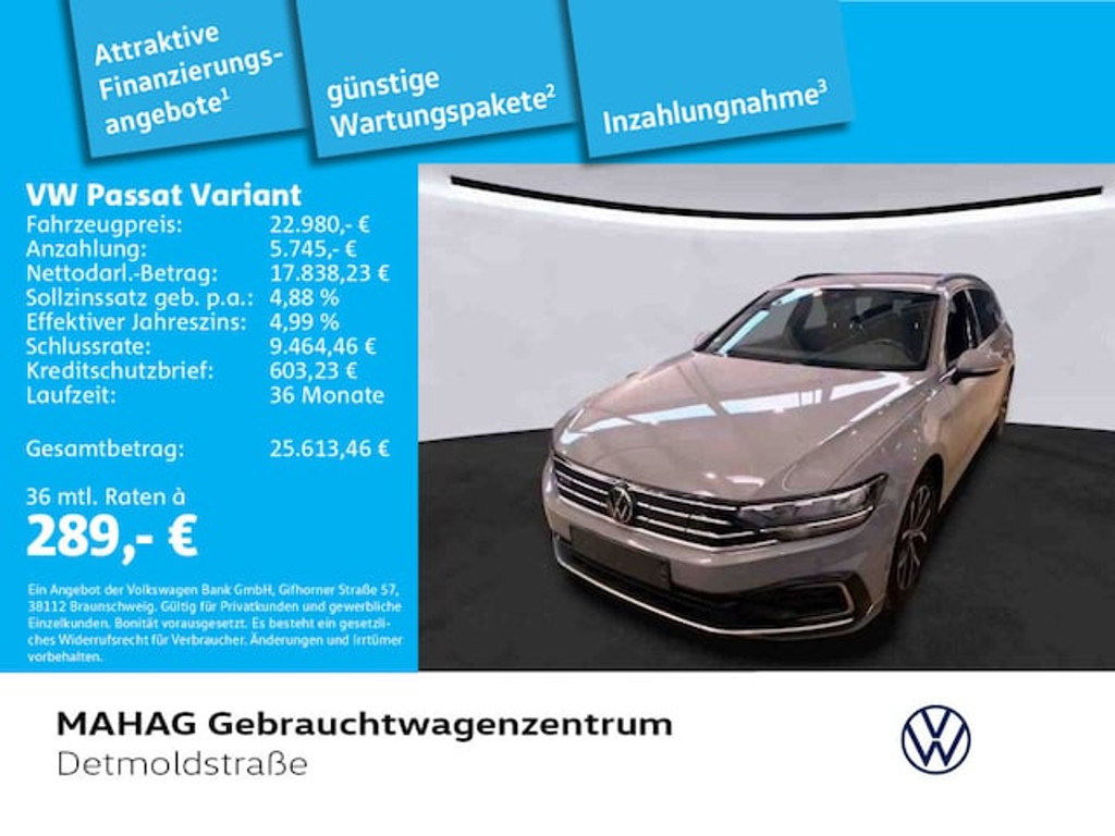 Volkswagen Passat 2022 Hybride Benzine