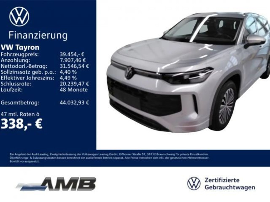 Volkswagen Tayron 2025 Benzine