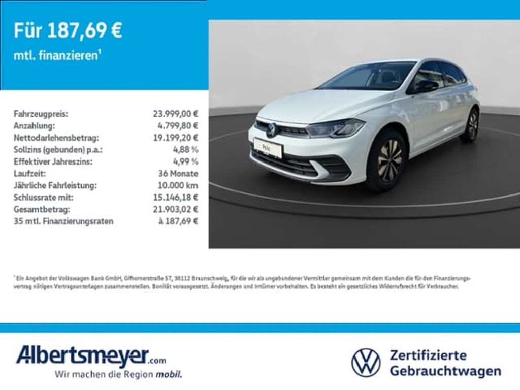 Volkswagen Polo 2025 Benzine