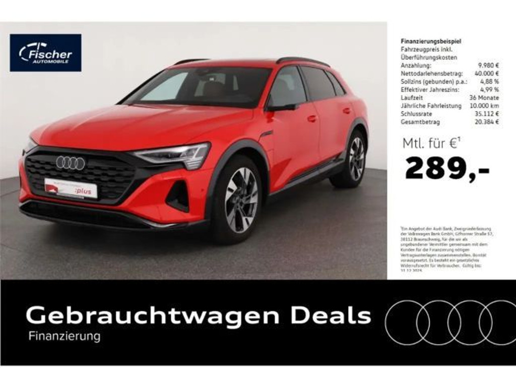 Audi Q8 e-tron 2023 Elektrisch
