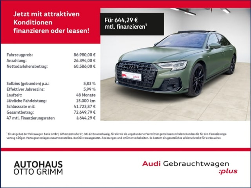 Audi A8 2024 Diesel