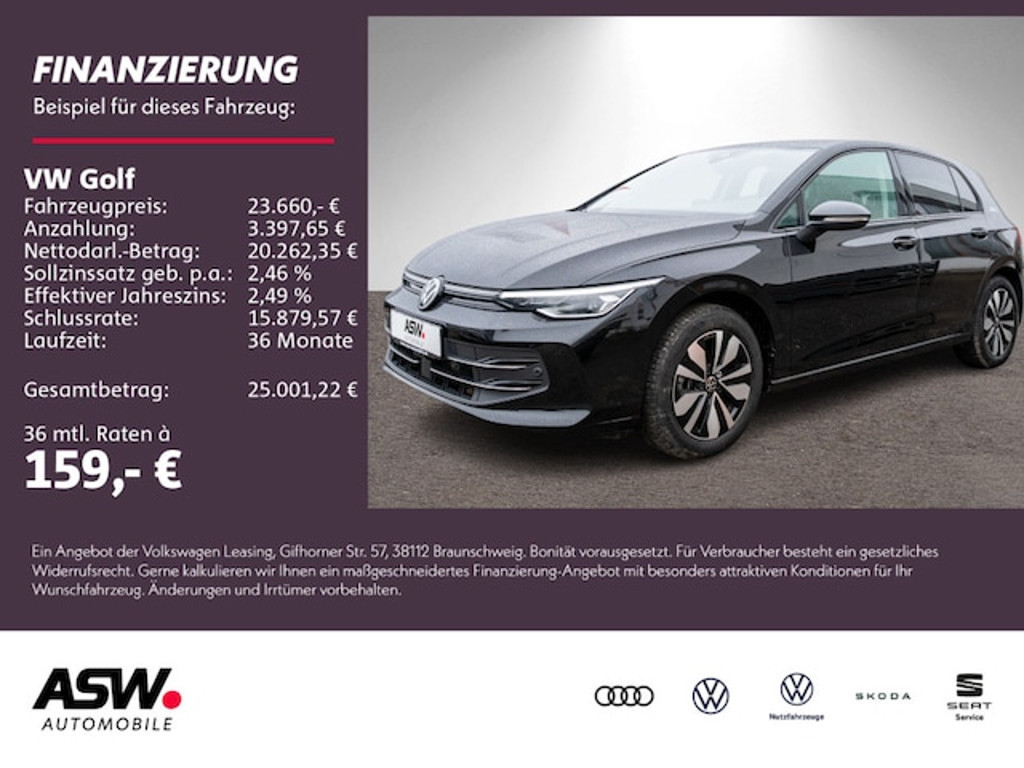 Volkswagen Golf 2025 Benzine