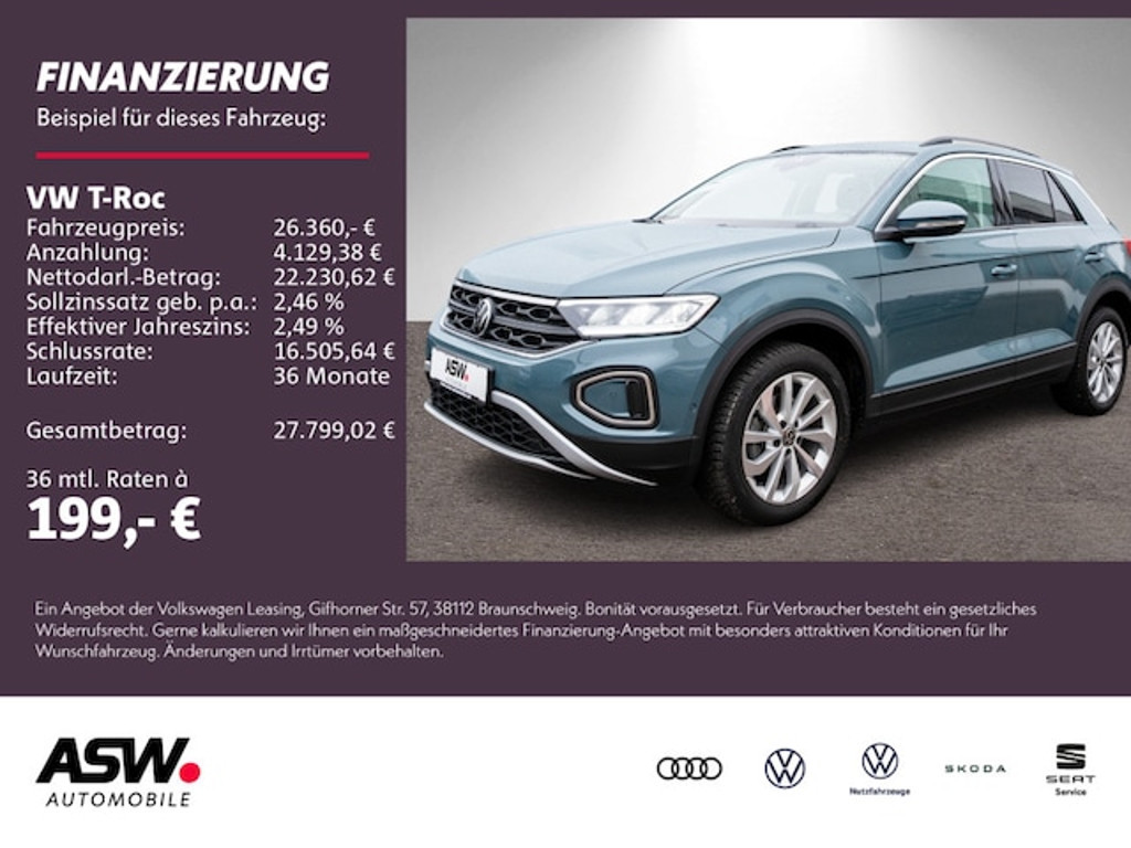 Volkswagen T-Roc 2025 Benzine