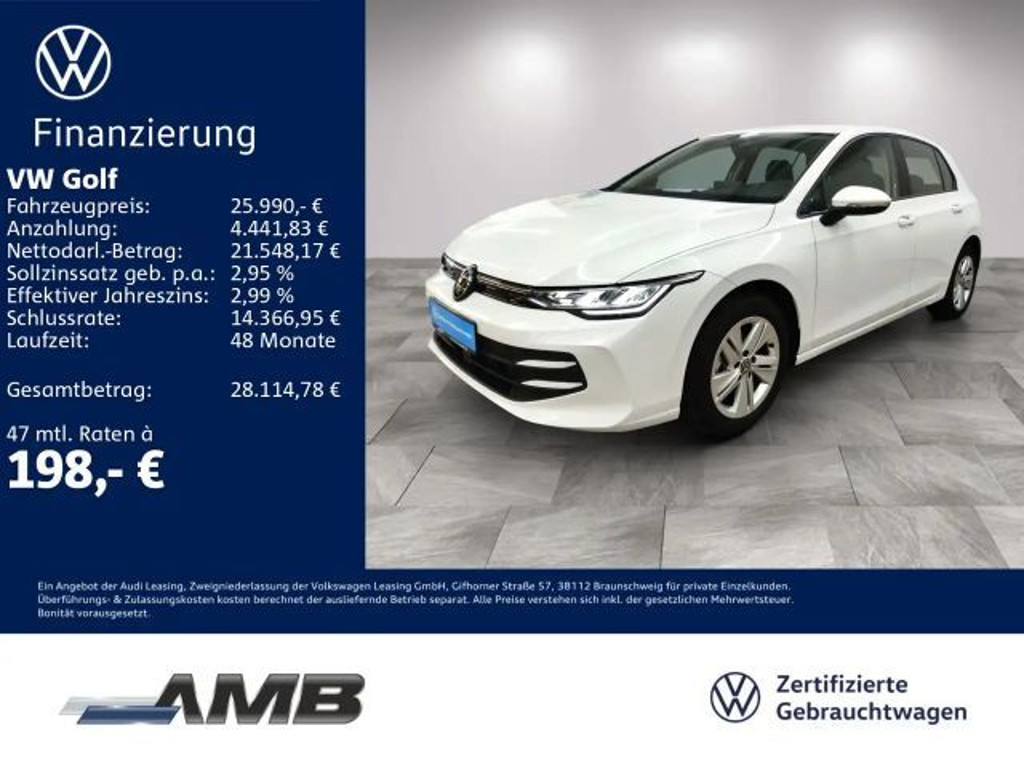 Volkswagen Golf 2025 Benzine