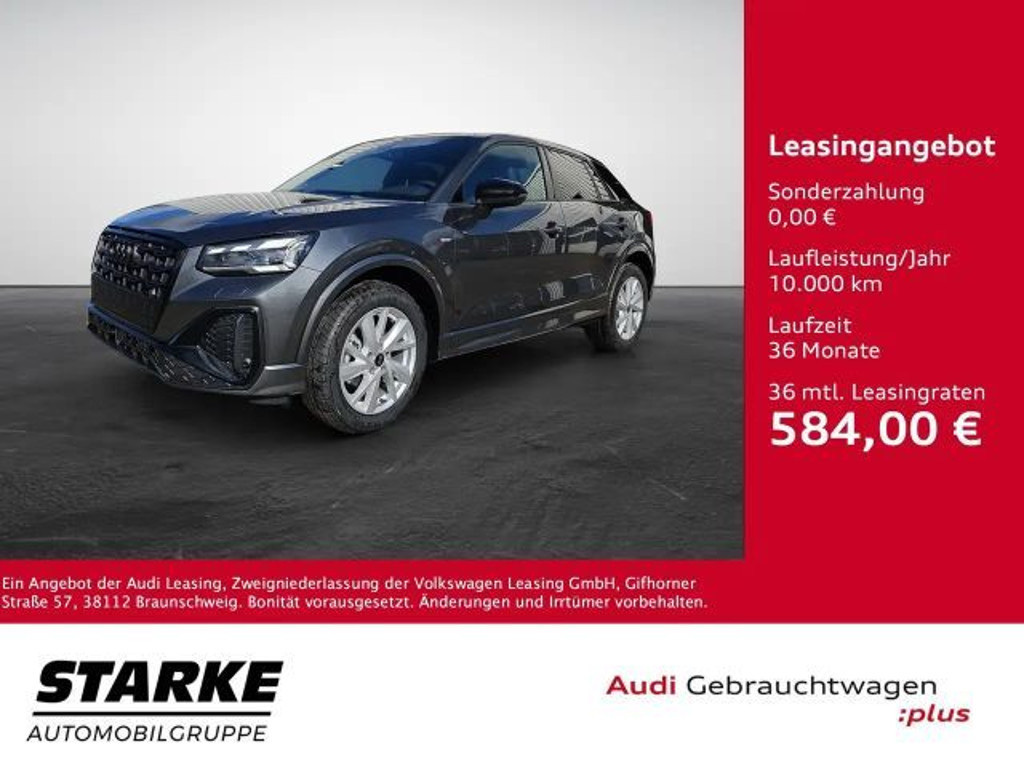 Audi Q2 2025 Benzine