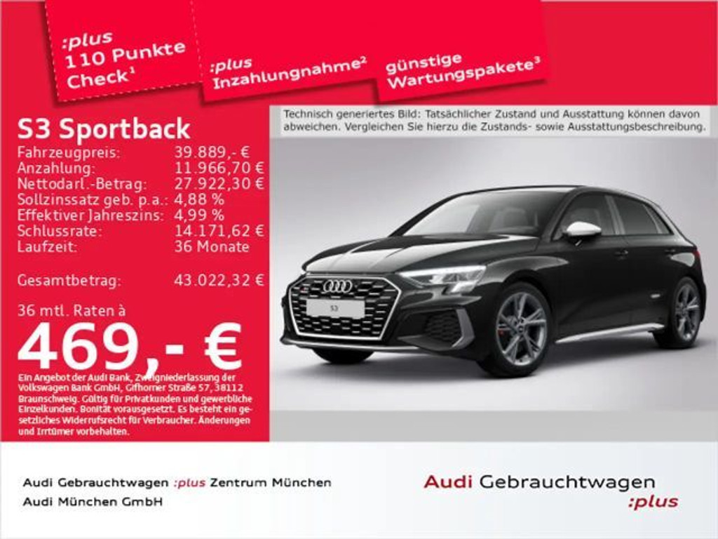 Audi S3 2024 Benzine