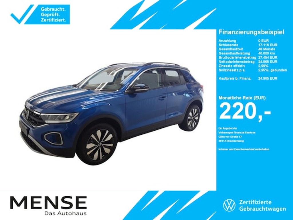 Volkswagen T-Roc 2025 Benzine