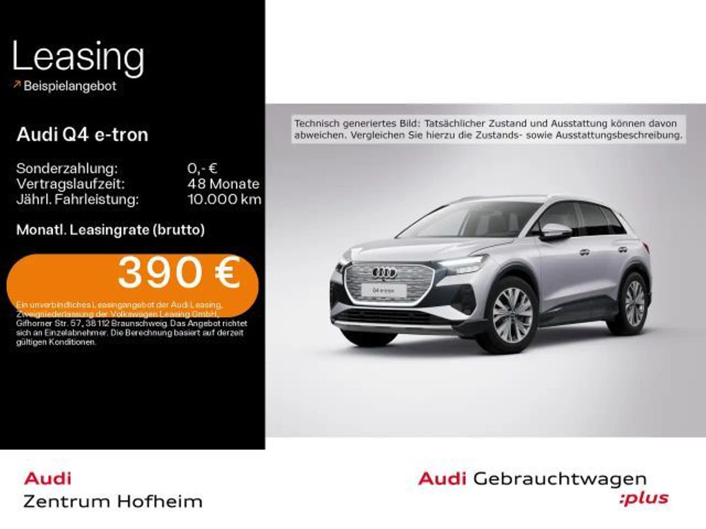 Audi Q4 e-tron 2025 Elektrisch