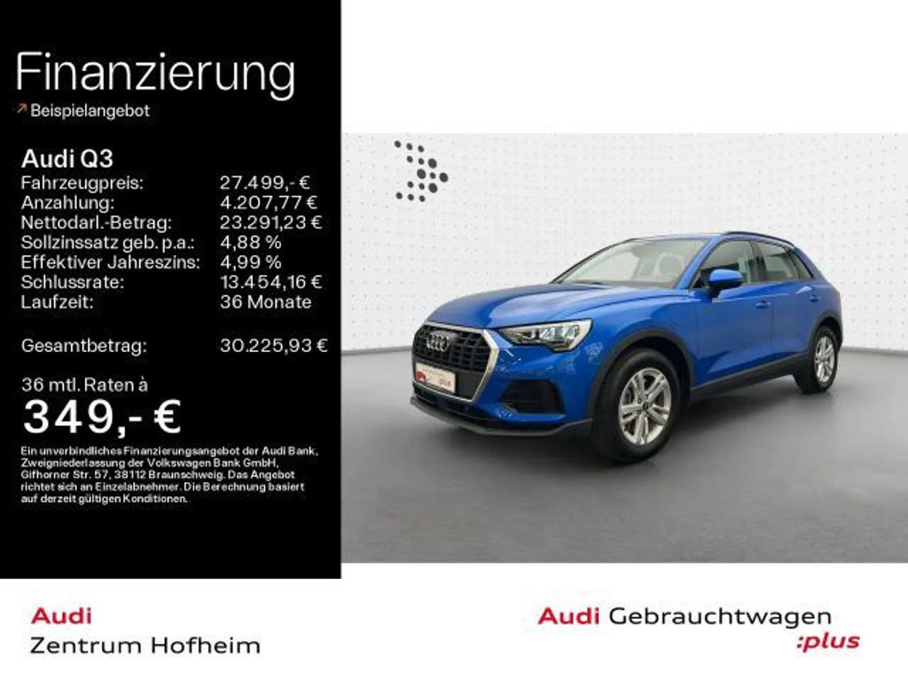 Audi Q3 2022 Hybride Benzine