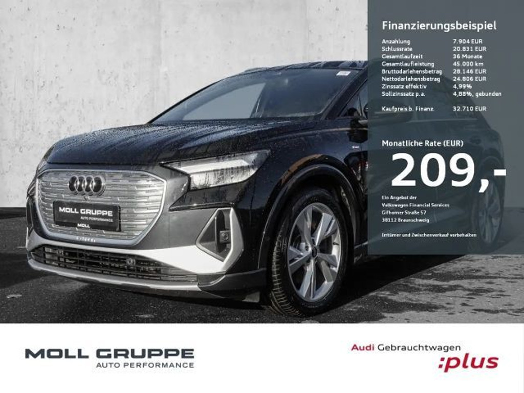 Audi Q4 e-tron 2022 Elektrisch