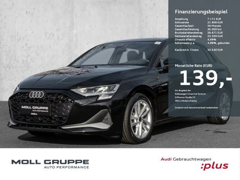 Audi A3 2025 Benzine