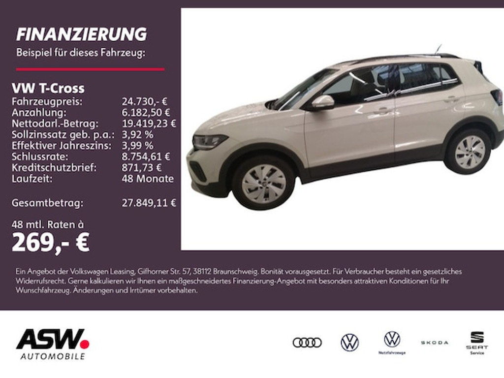 Volkswagen T-Cross 2025 Benzine