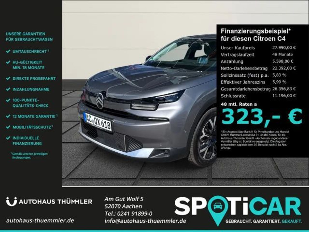 Citroën C4 2025 Benzine