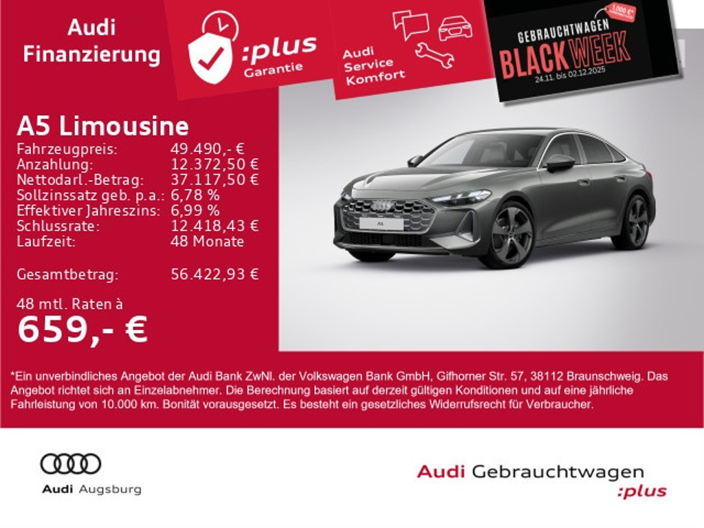 Audi A5 2025 Benzine