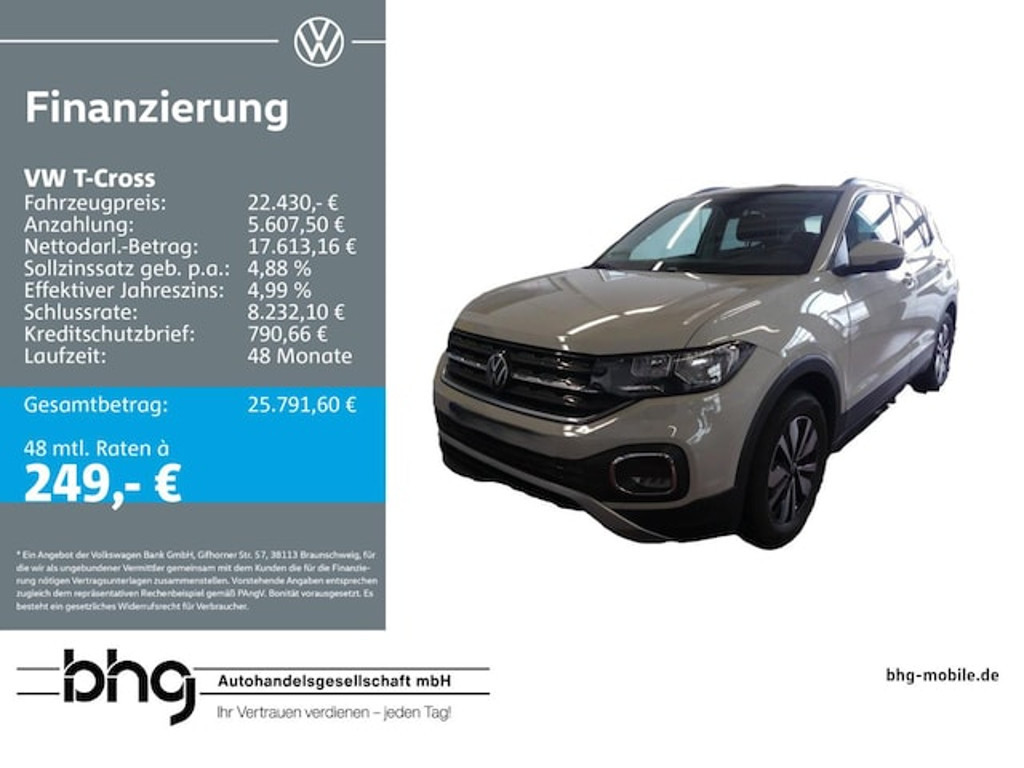 Volkswagen T-Cross 2023 Benzine