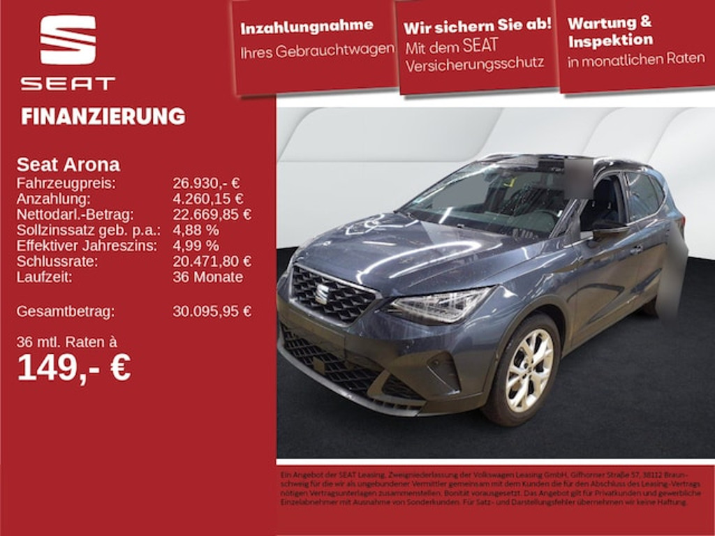 Seat Arona 2025 Benzine