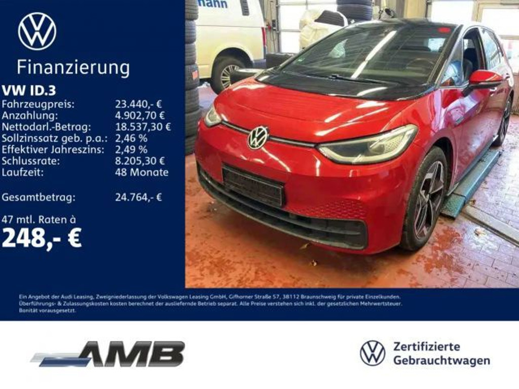 Volkswagen ID.3 2022 Elektrisch