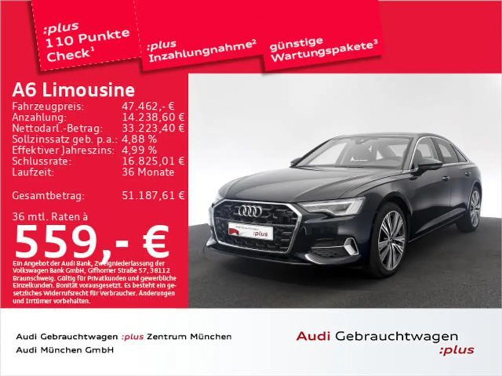 Audi A6 2023 Benzine