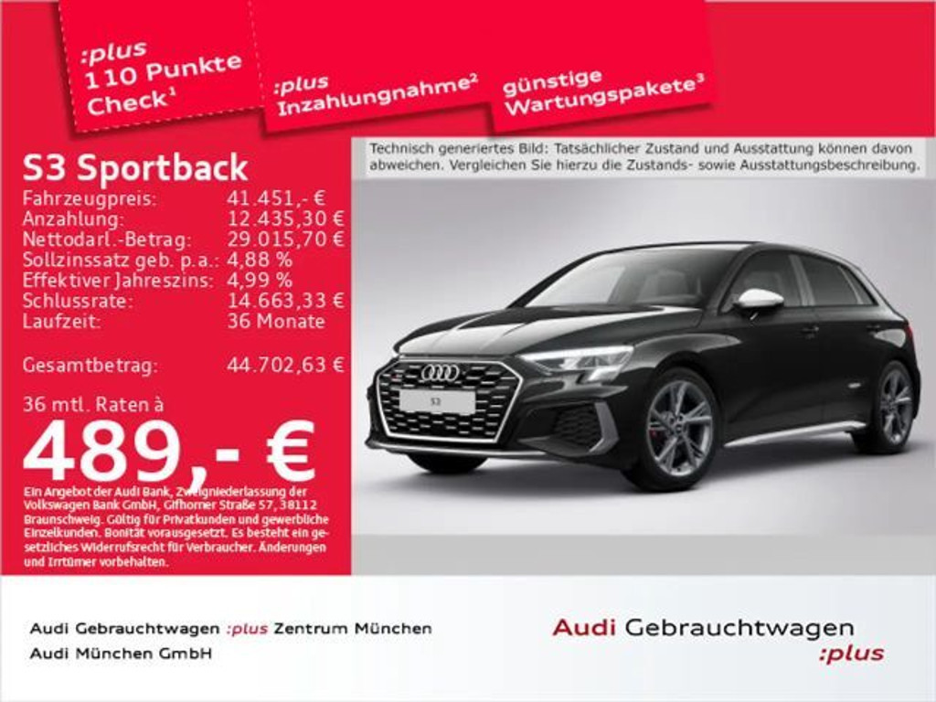 Audi S3 2024 Benzine