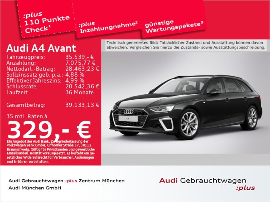 Audi A4 2022 Benzine