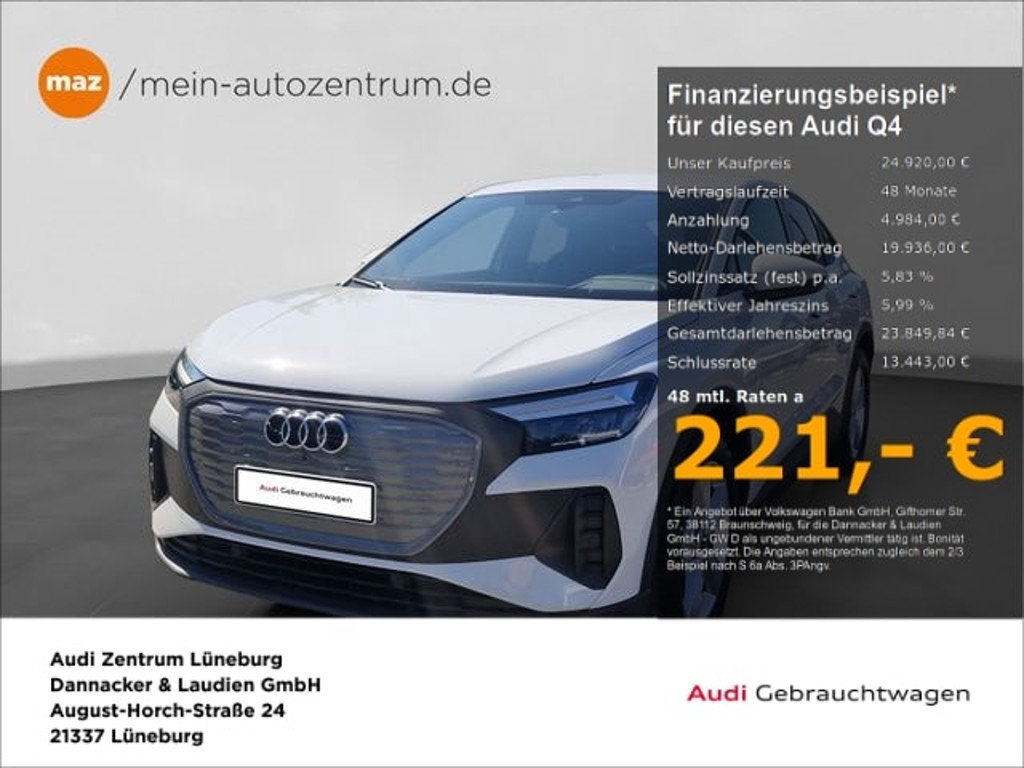 Audi Q4 e-tron 2022 Elektrisch