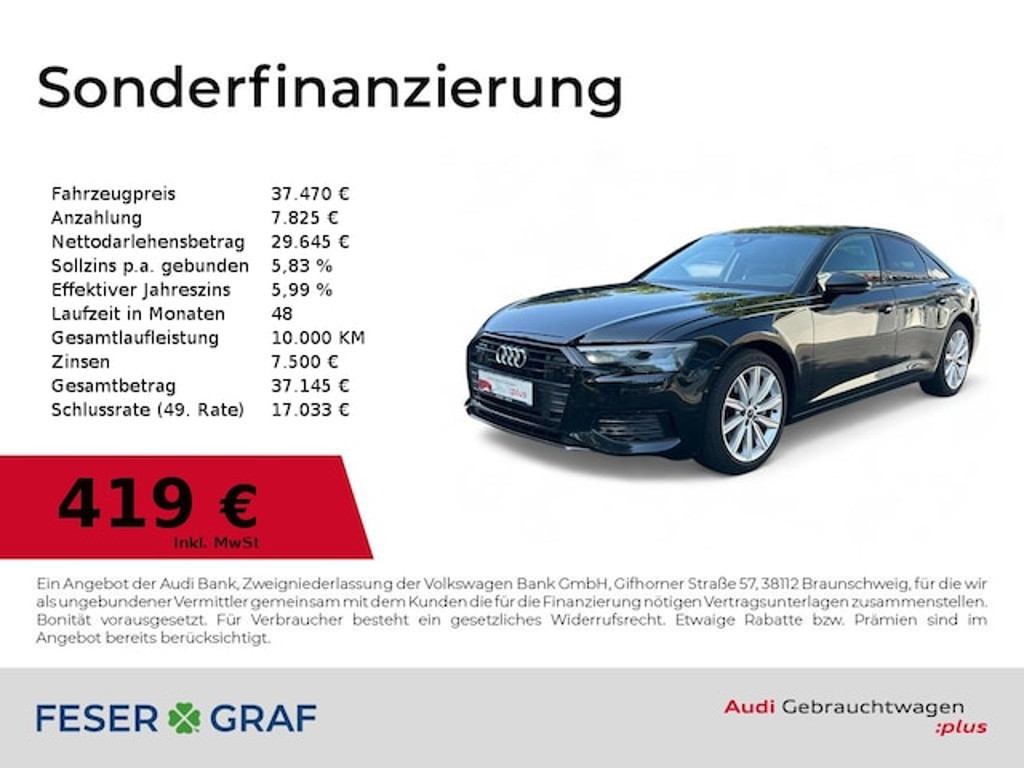 Audi A6 2022 Benzine
