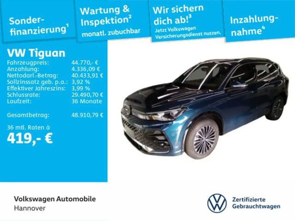 Volkswagen Tiguan 2025 Benzine
