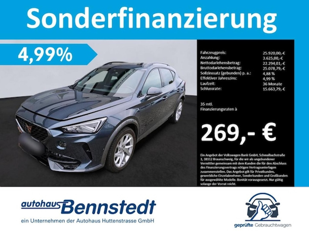 Cupra Formentor 2022 Hybride Benzine