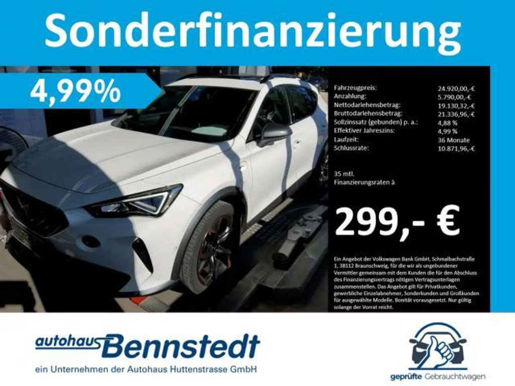 Cupra Formentor 2021 Hybride Benzine