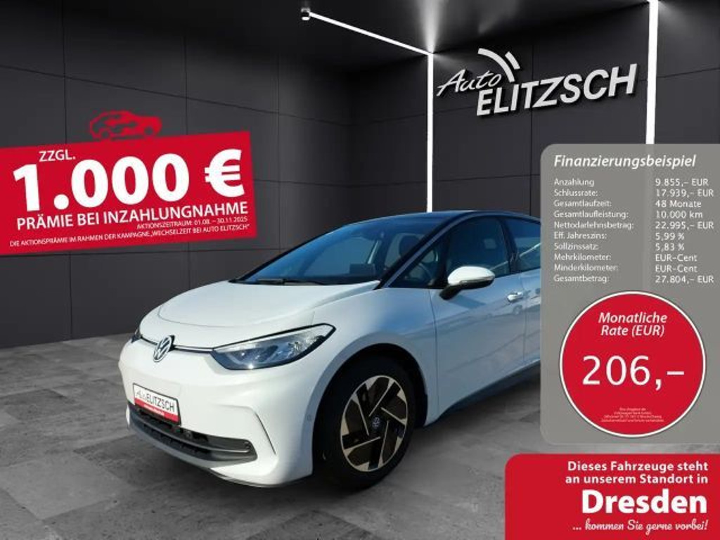 Volkswagen ID.3 2024 Elektrisch