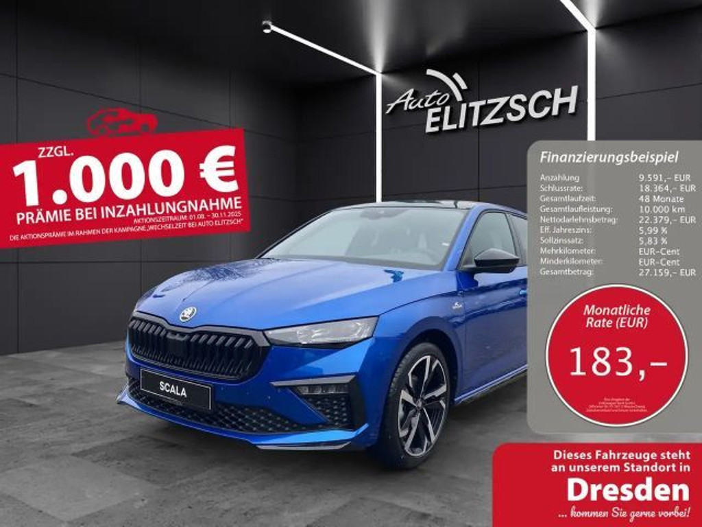 Skoda Scala 2025 Benzine