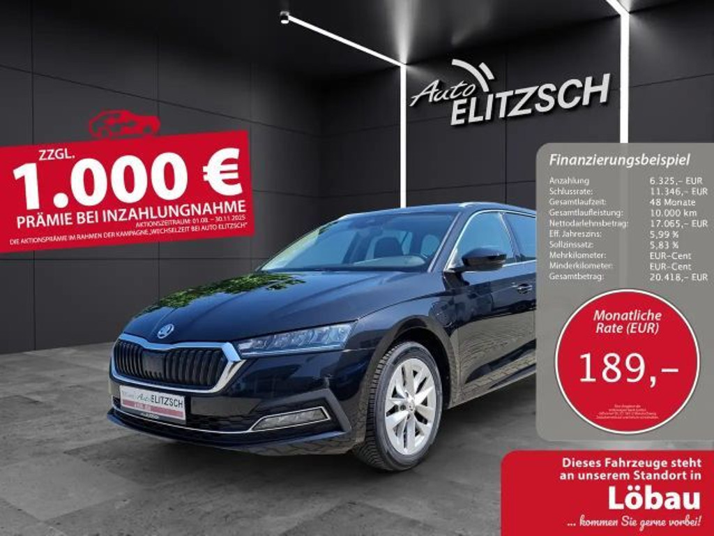 Skoda Octavia 2022 Hybride Benzine