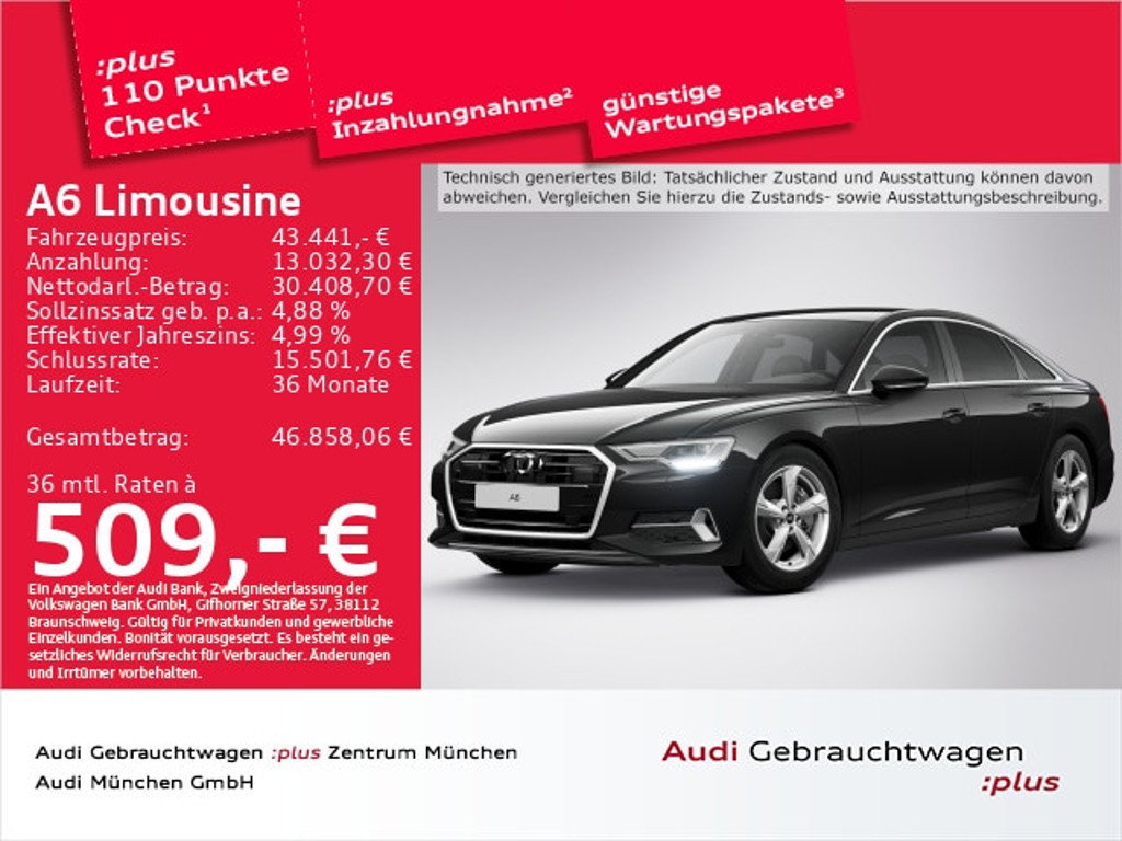 Audi A6 2023 Benzine