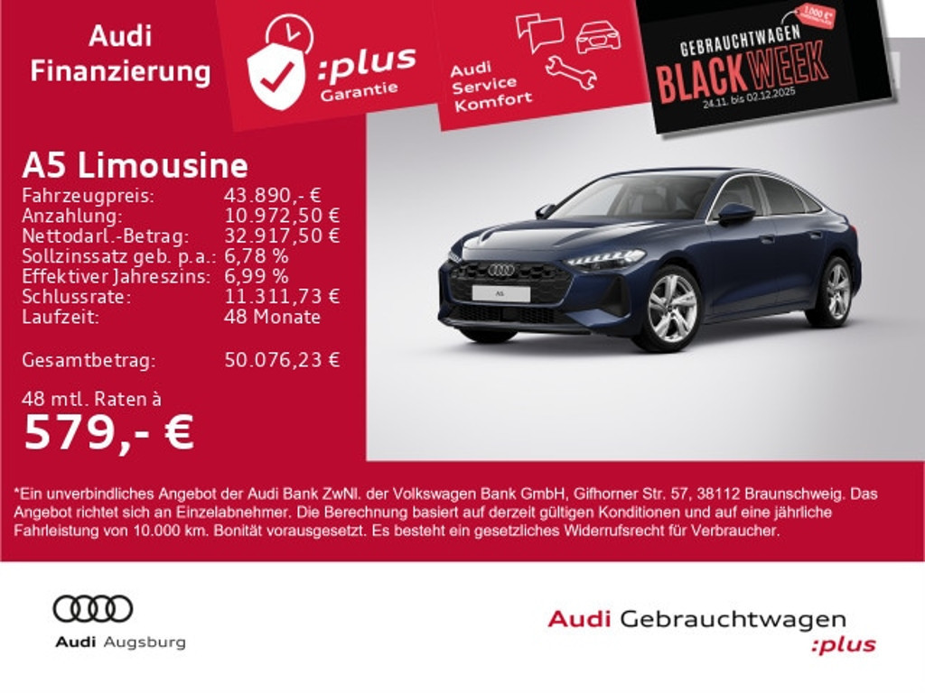 Audi A5 2025 Benzine