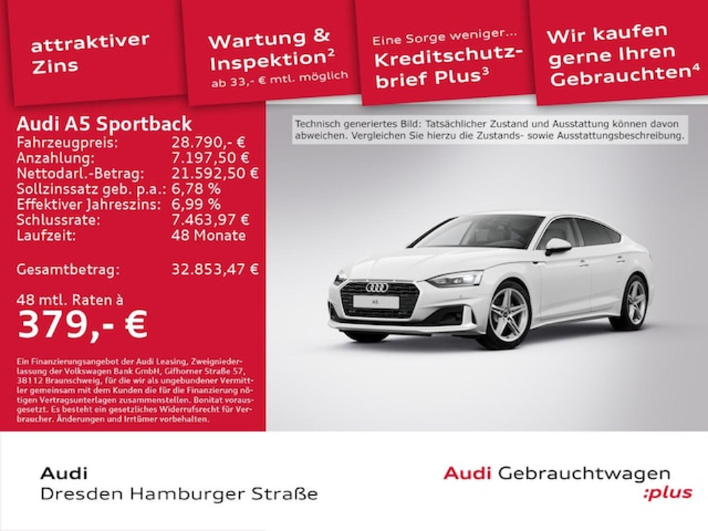Audi A5 2022 Benzine