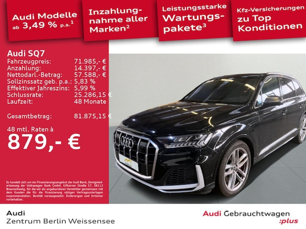Audi SQ7 2022 Benzine