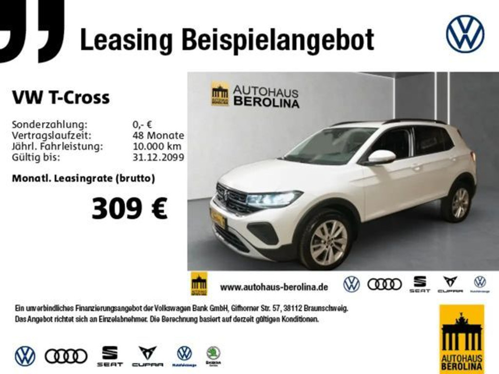 Volkswagen T-Cross 2024 Benzine