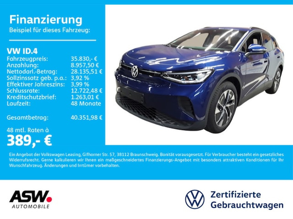 Volkswagen ID.4 2025 Elektrisch