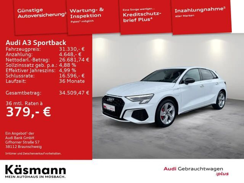 Audi A3 2022 Hybride Benzine