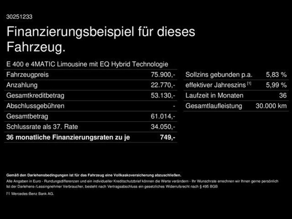 Mercedes-Benz E-Klasse