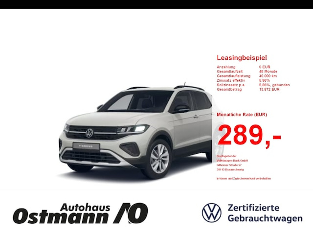 Volkswagen T-Cross 2025 Benzine
