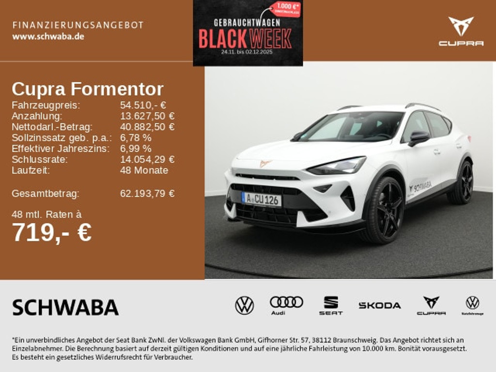 Cupra Formentor 2025 Benzine