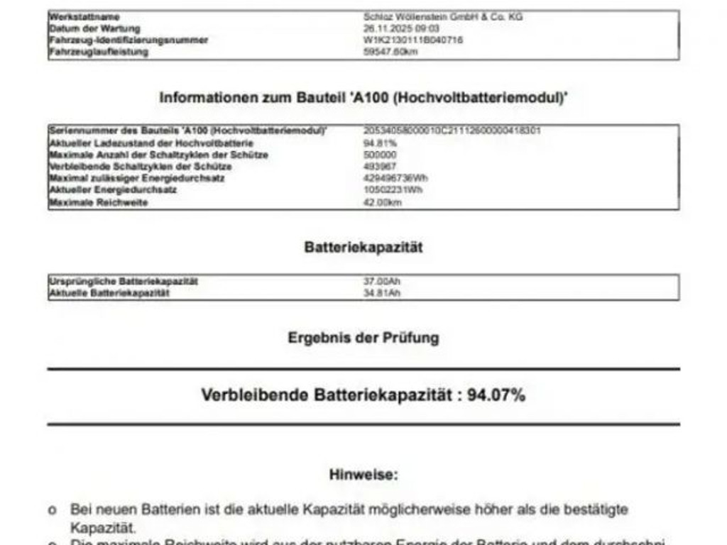 Mercedes-Benz E-Klasse