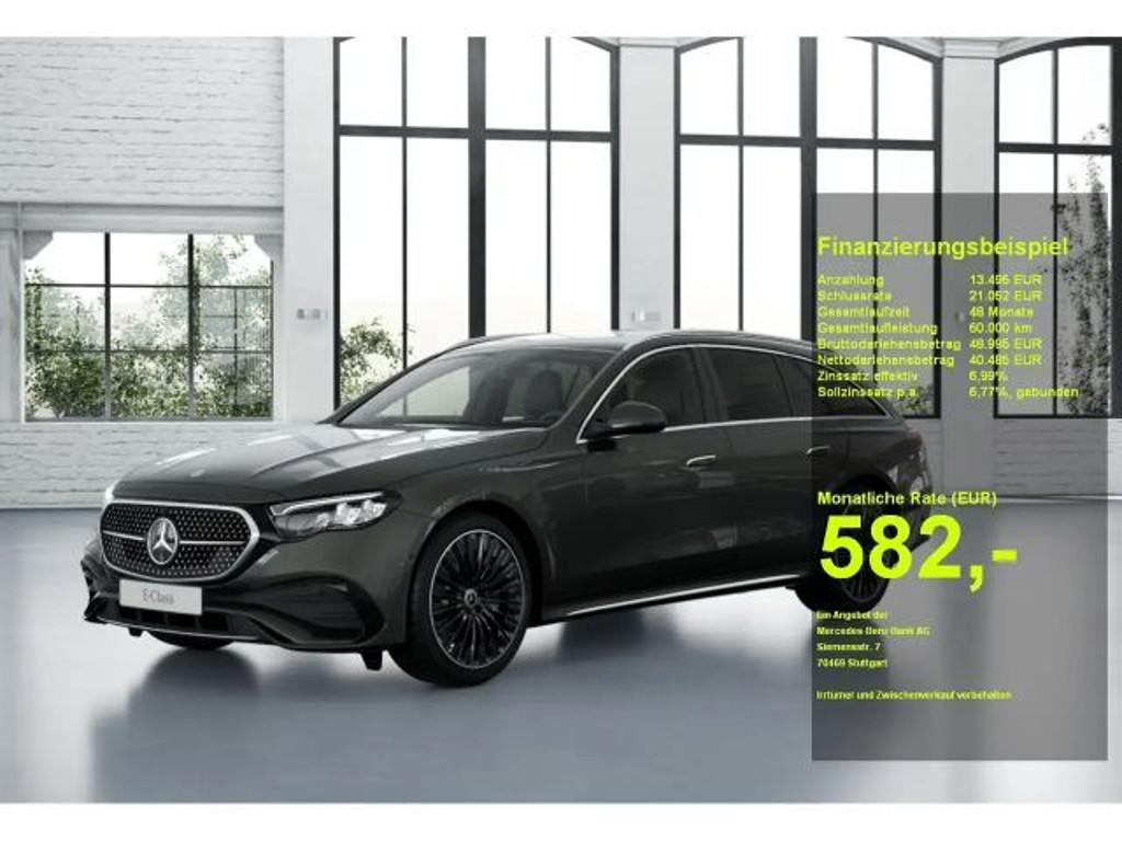 Mercedes-Benz E-Klasse 2024 Hybride Benzine